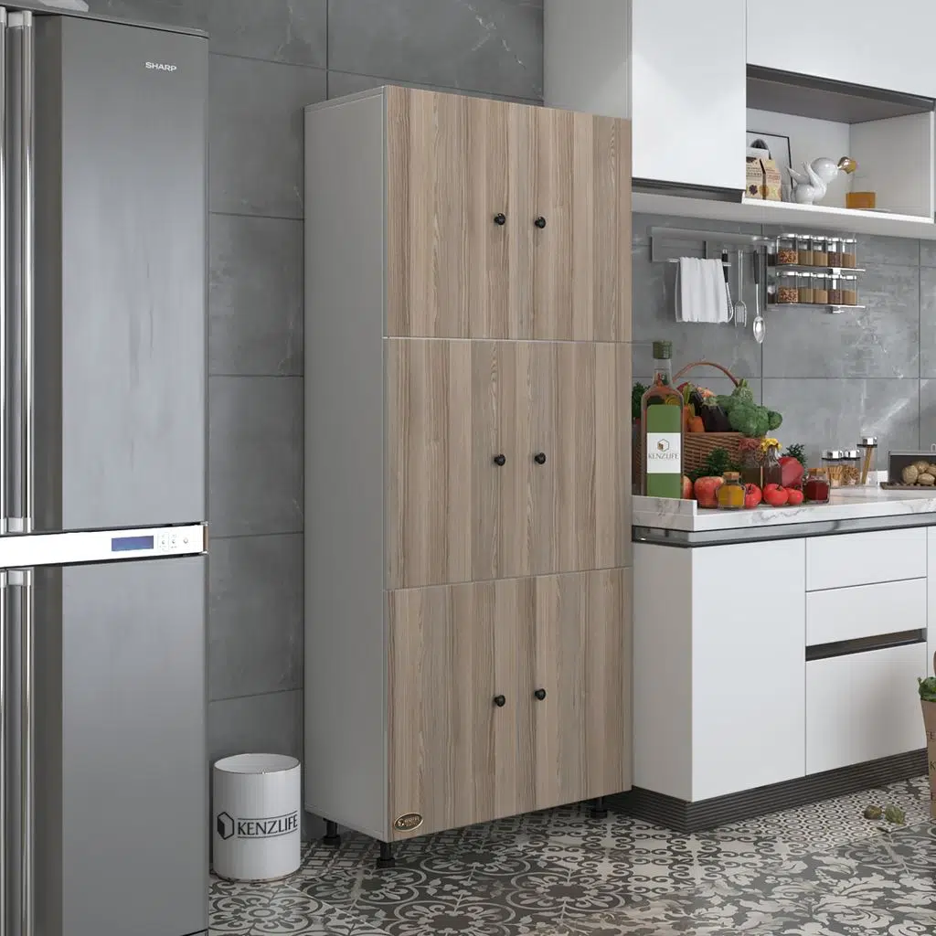 Kenzlife mutfak dolabı tahiri crdbyz 188*80*37 çok amaçlı dolap arkalıklı