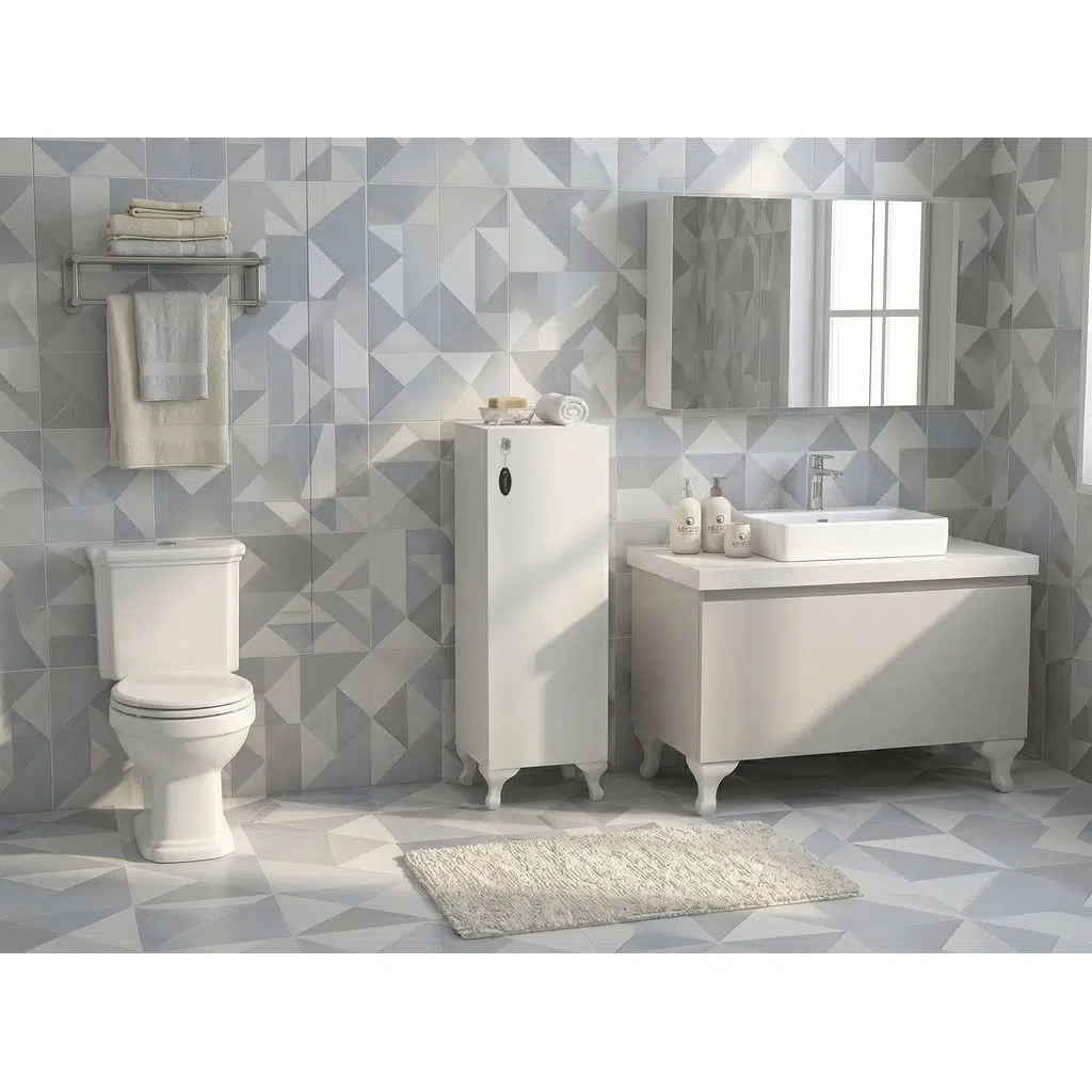 Kenzlife mutfak dolabı zehramdf byz 088*030*032 kilitli ayaklı % 100 MDF gövde