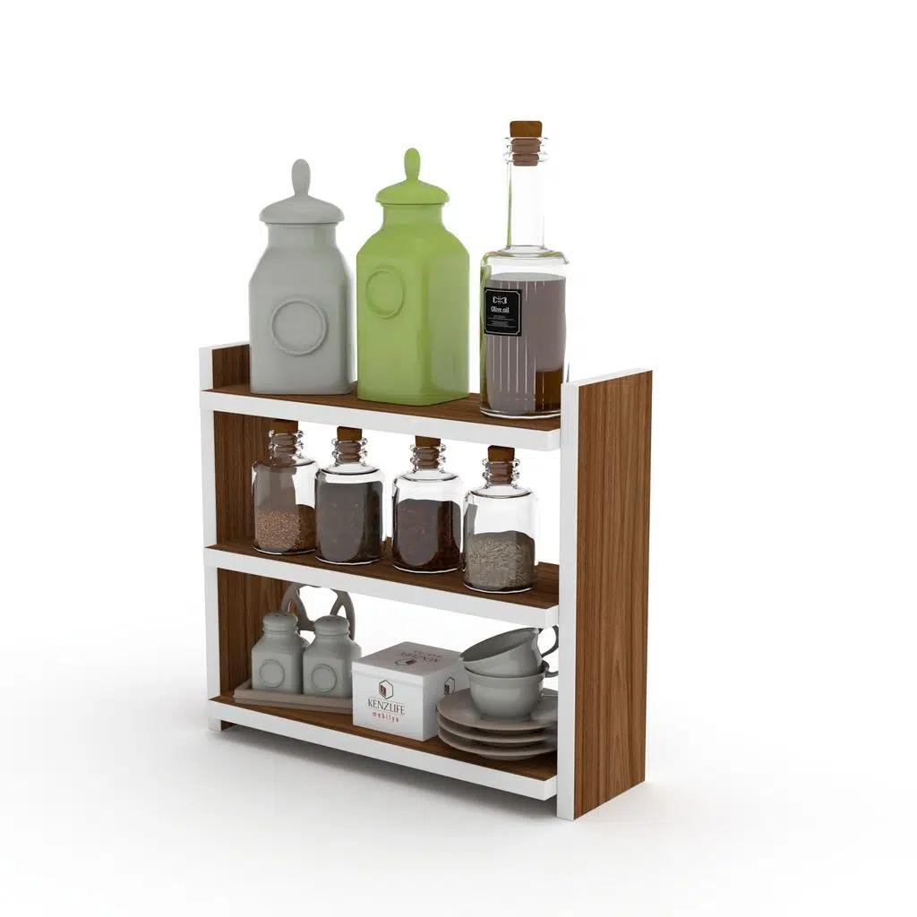 Kenzlife mutfak rafı apti cvz 040*040*15 duvar tezgah