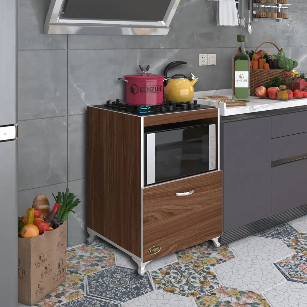 Kenzlife ocak dolabı demi cvz 85*60*57 mutfak modül mini fırın ankastre ocak için