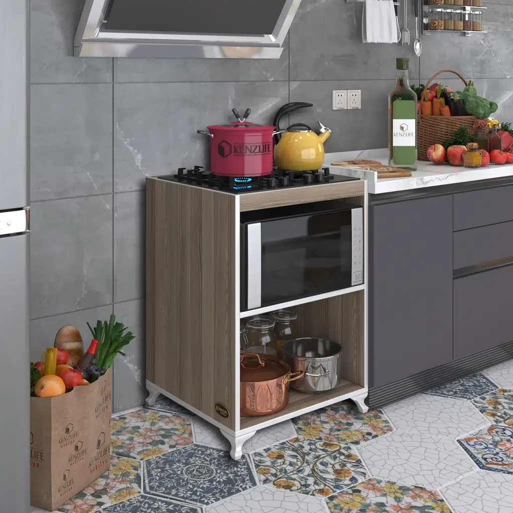 Kenzlife ocak dolabı figen crd 85*60*57 mutfak modül mini fırın ankastre ocak için