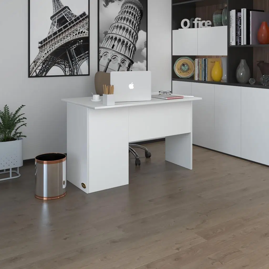 Kenzlife ofis masası miyamoto byz sağ 75*160*60 raflı dolap bilgisayar çalışma masası