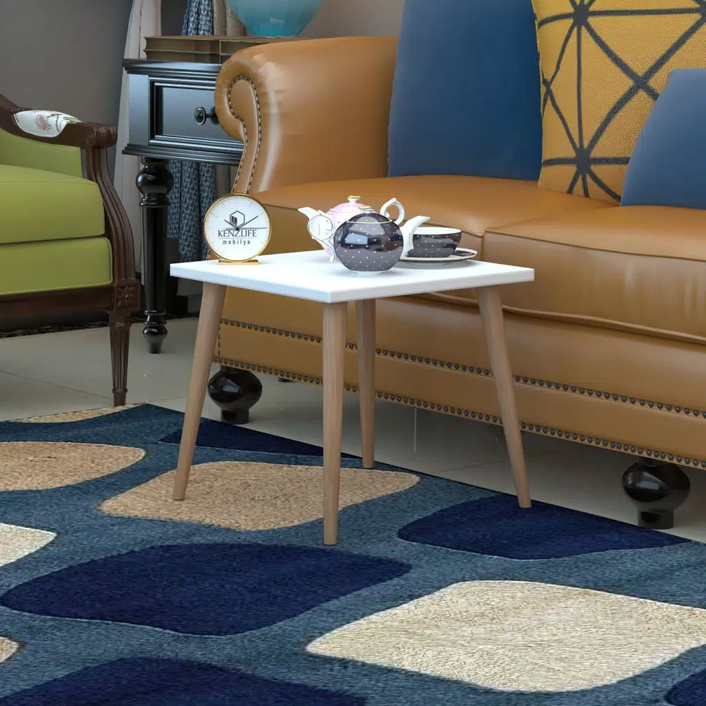 Kenzlife orta salon sehpası kalaba byz 37*39*39 zigon bilgisayar masası (m)