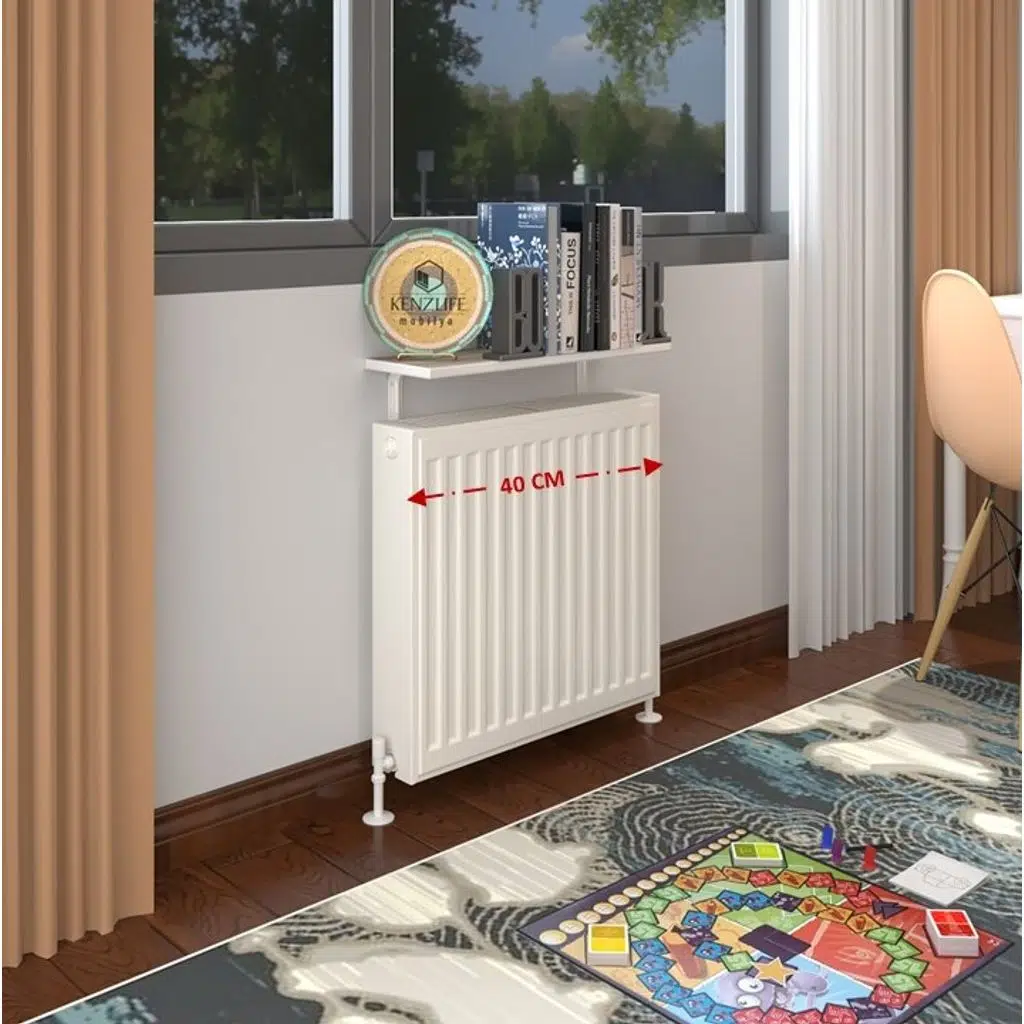 Kenzlife petek üstü raf dresuar golden boy crd 040*24 tekli kitaplık duvar rafı 040 cm uzunluk