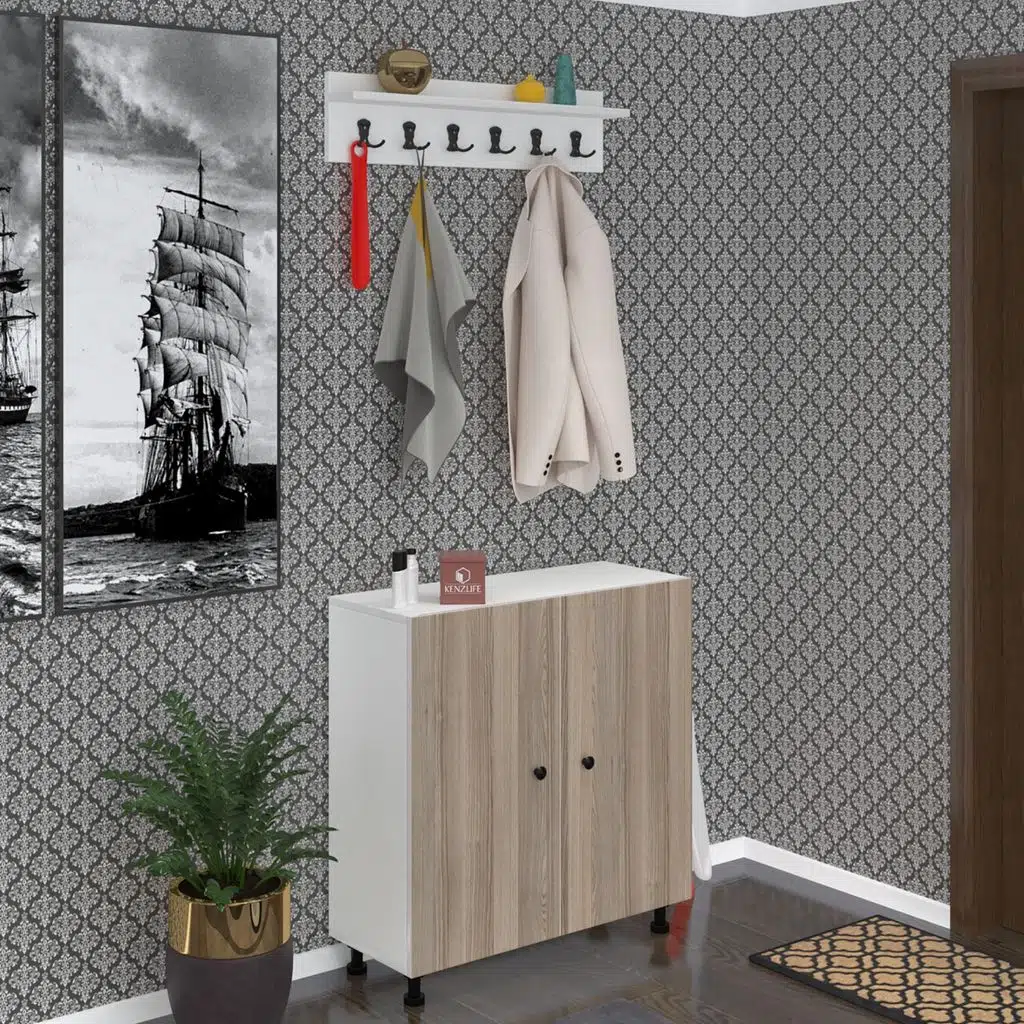 Kenzlife portmanto ayakkabılık ve askılık edik5 crdbyz 83*080*32 yirmi çift ayakkabı kapasitesi