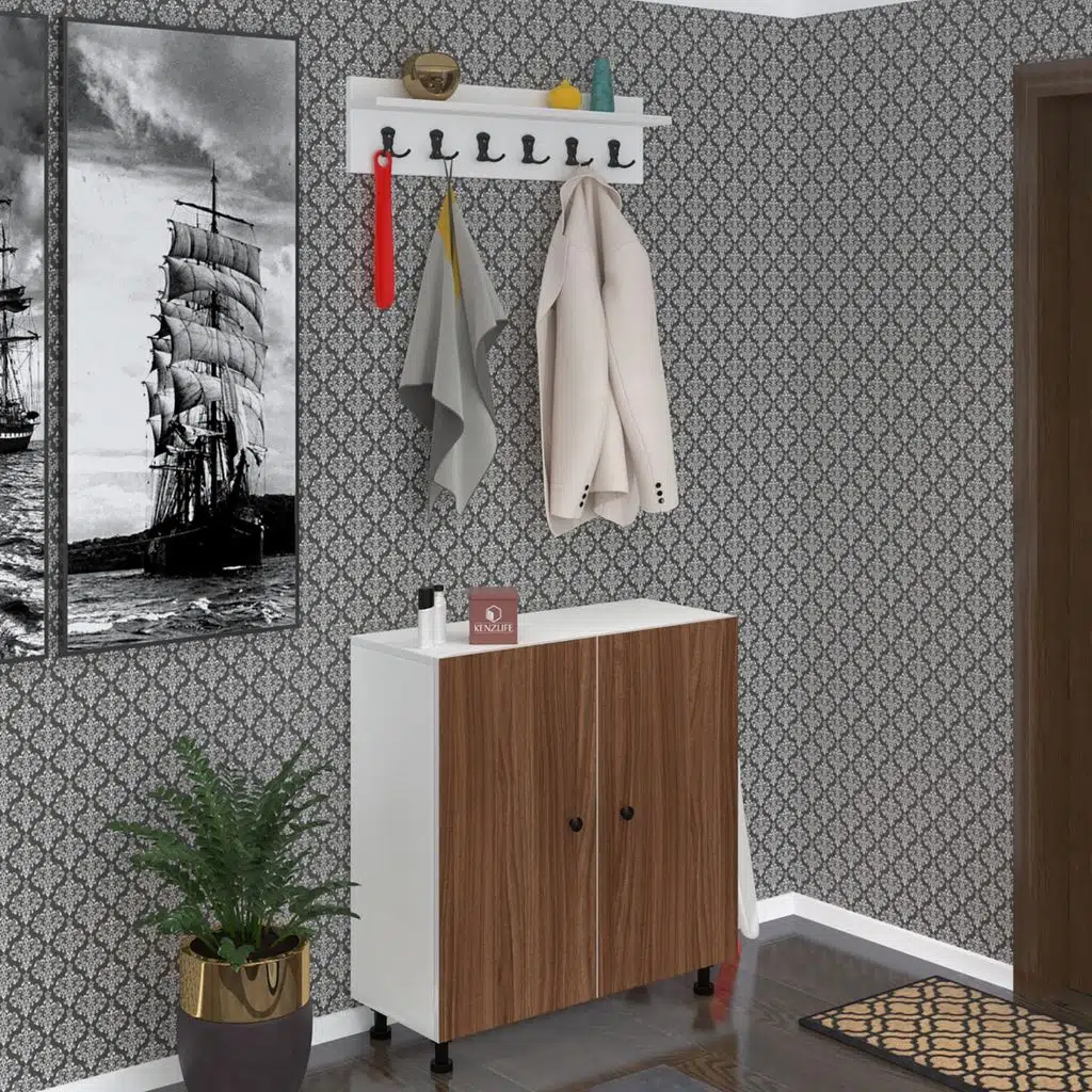 Kenzlife portmanto ayakkabılık ve askılık edik5 cvzbyz 83*080*32 yirmi çift ayakkabı kapasitesi