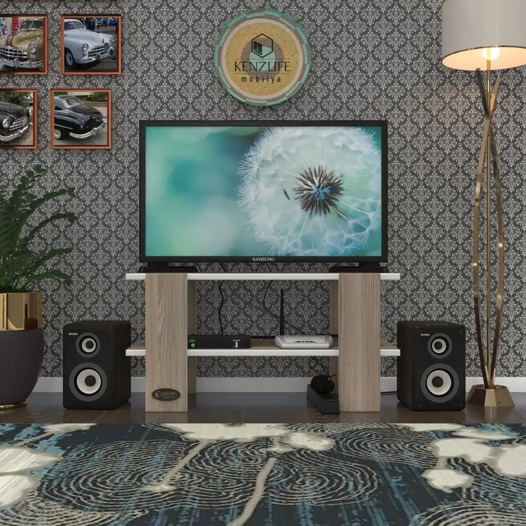 Kenzlife televizyon sehpası bangkok crd 040*080*30 tv ünitesi