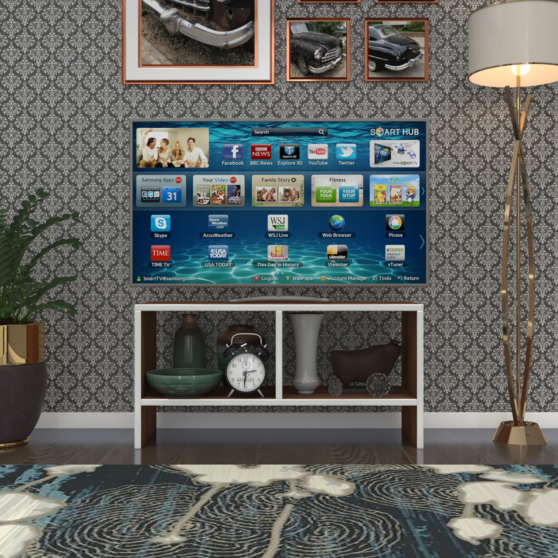 Kenzlife televizyon sehpası beyrut cvz 040*150*30 tv ünitesi
