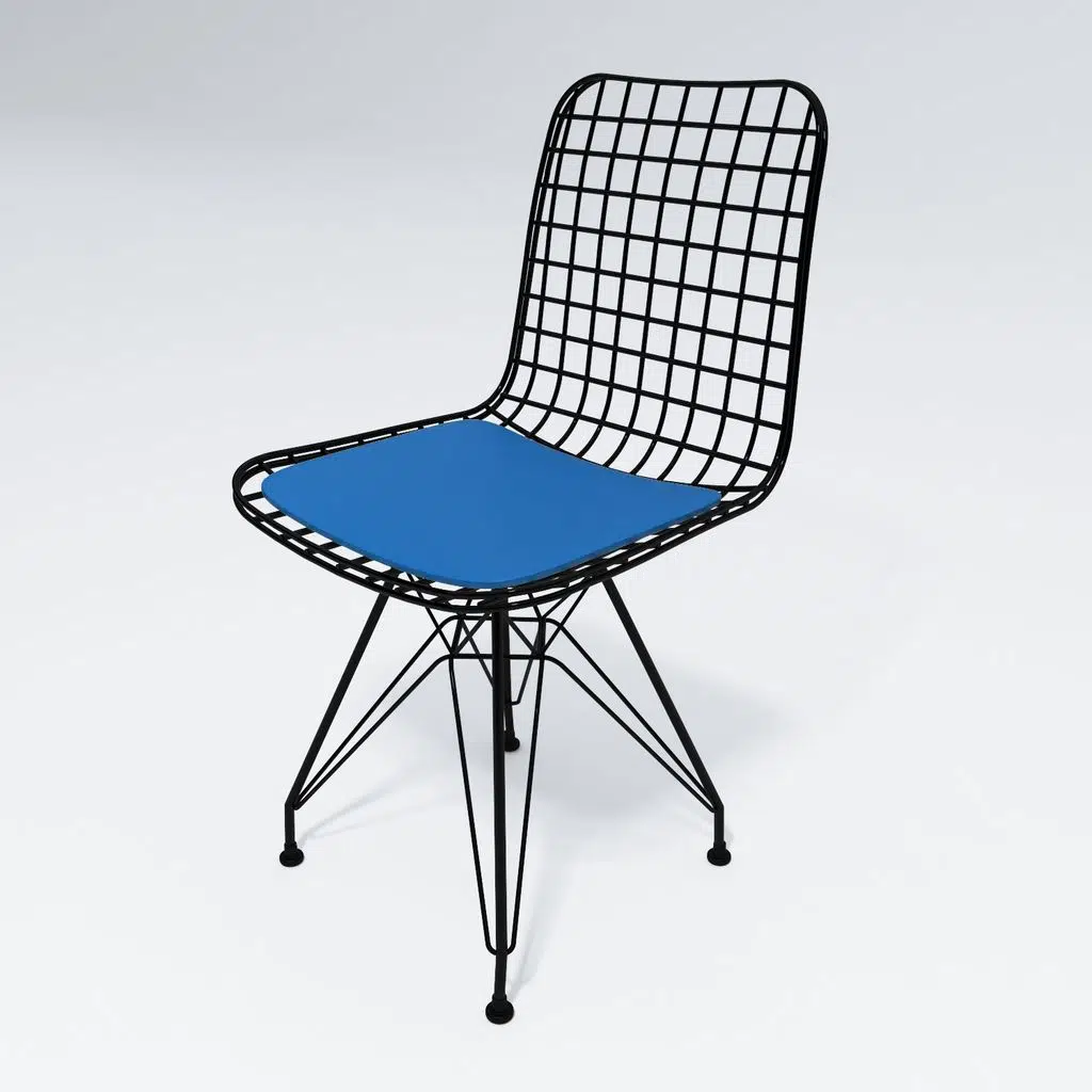 Knsz kafes tel sandalyesi 1 li mazlum syhmvi ofis cafe bahçe mutfak