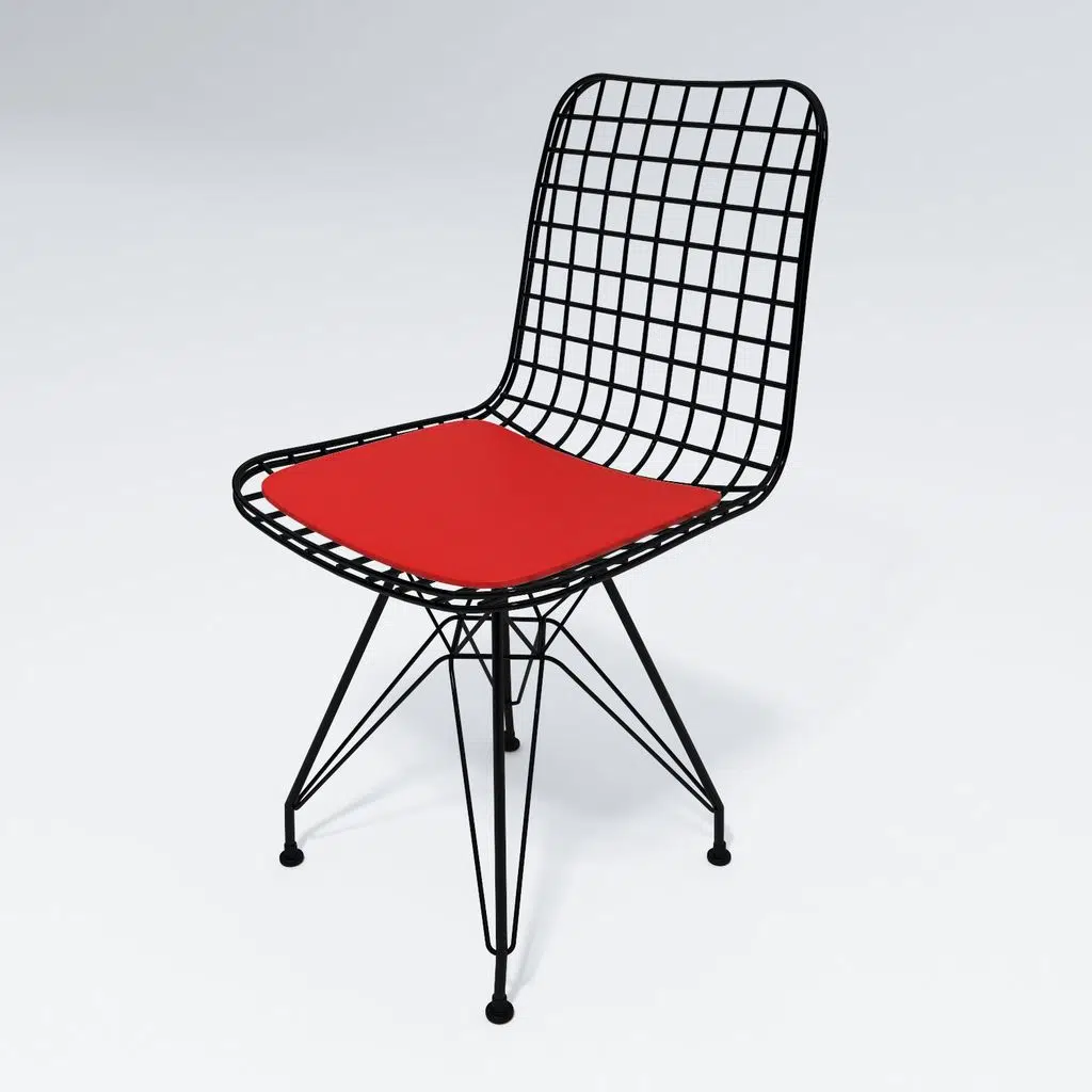 Knsz kafes tel sandalyesi 1 li mazlum syhkrm ofis cafe bahçe mutfak