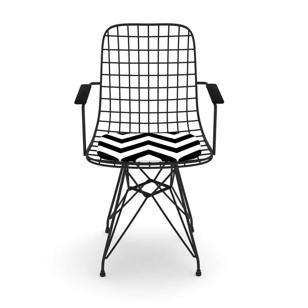 Knsz kafes tel sandalyesi 1 li mazlum syhaldo kolçaklı ofis cafe bahçe mutfak