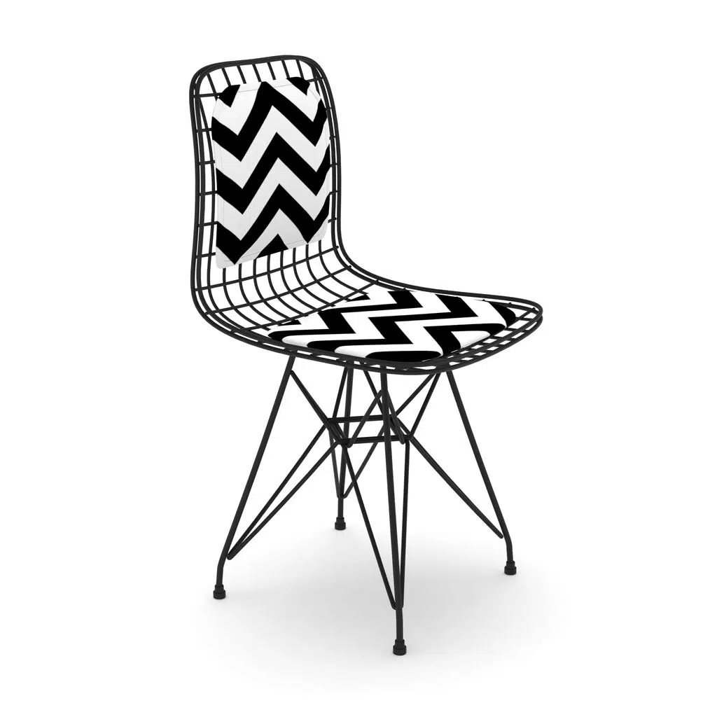 Knsz kafes tel sandalyesi 1 li mazlum syhaldo sırtminderli ofis cafe bahçe mutfak