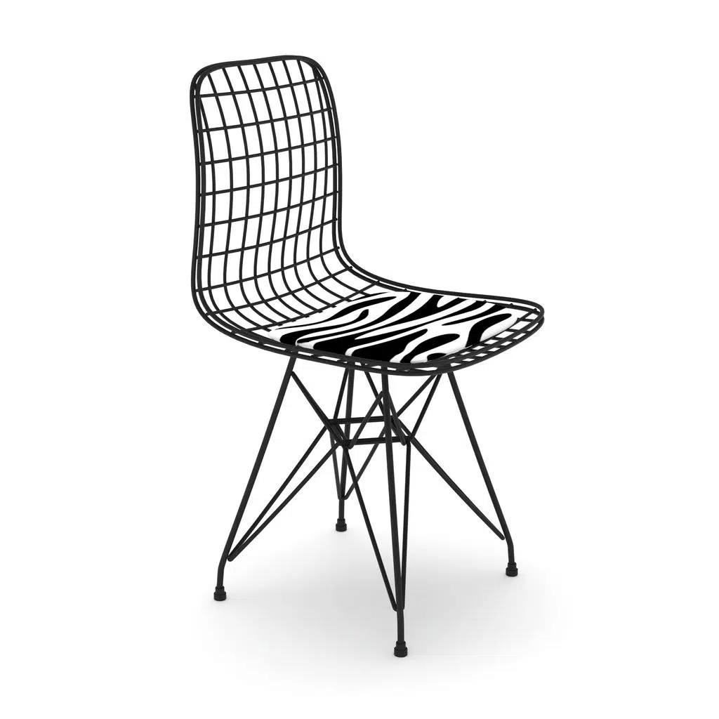 Knsz kafes tel sandalyesi 1 li mazlum syhbonar ofis cafe bahçe mutfak