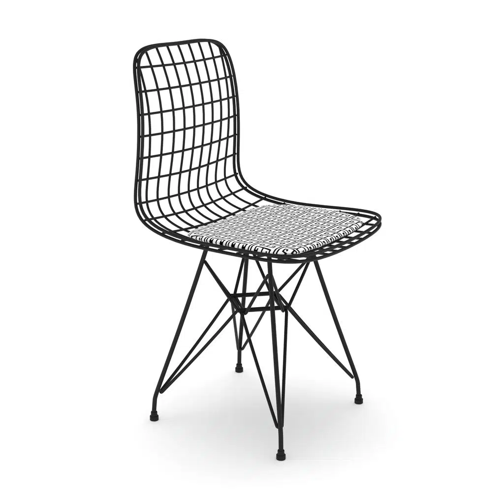 Knsz kafes tel sandalyesi 1 li mazlum syhtalen ofis cafe bahçe mutfak