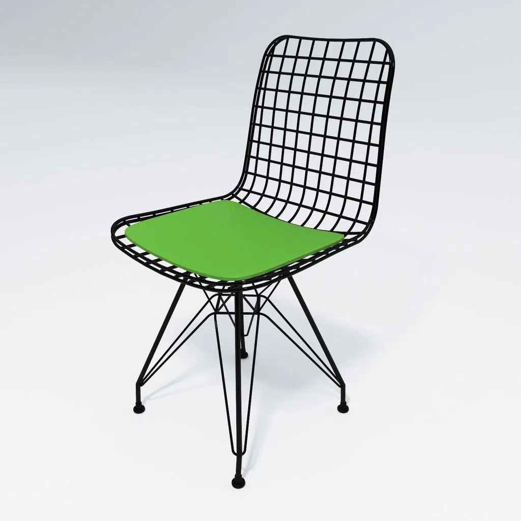 Knsz kafes tel sandalyesi 1 li mazlum syhyşl ofis cafe bahçe mutfak