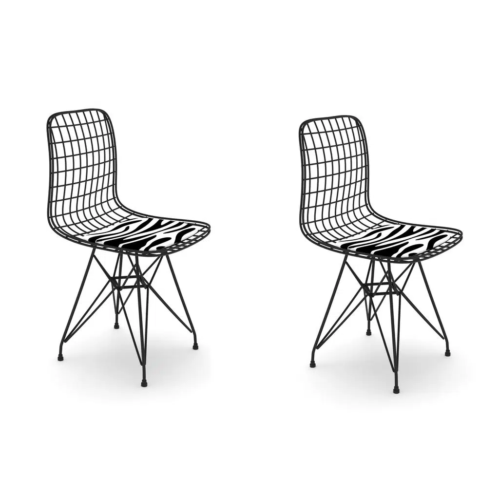 Knsz kafes tel sandalyesi 2 li mazlum syhbonar ofis cafe bahçe mutfak