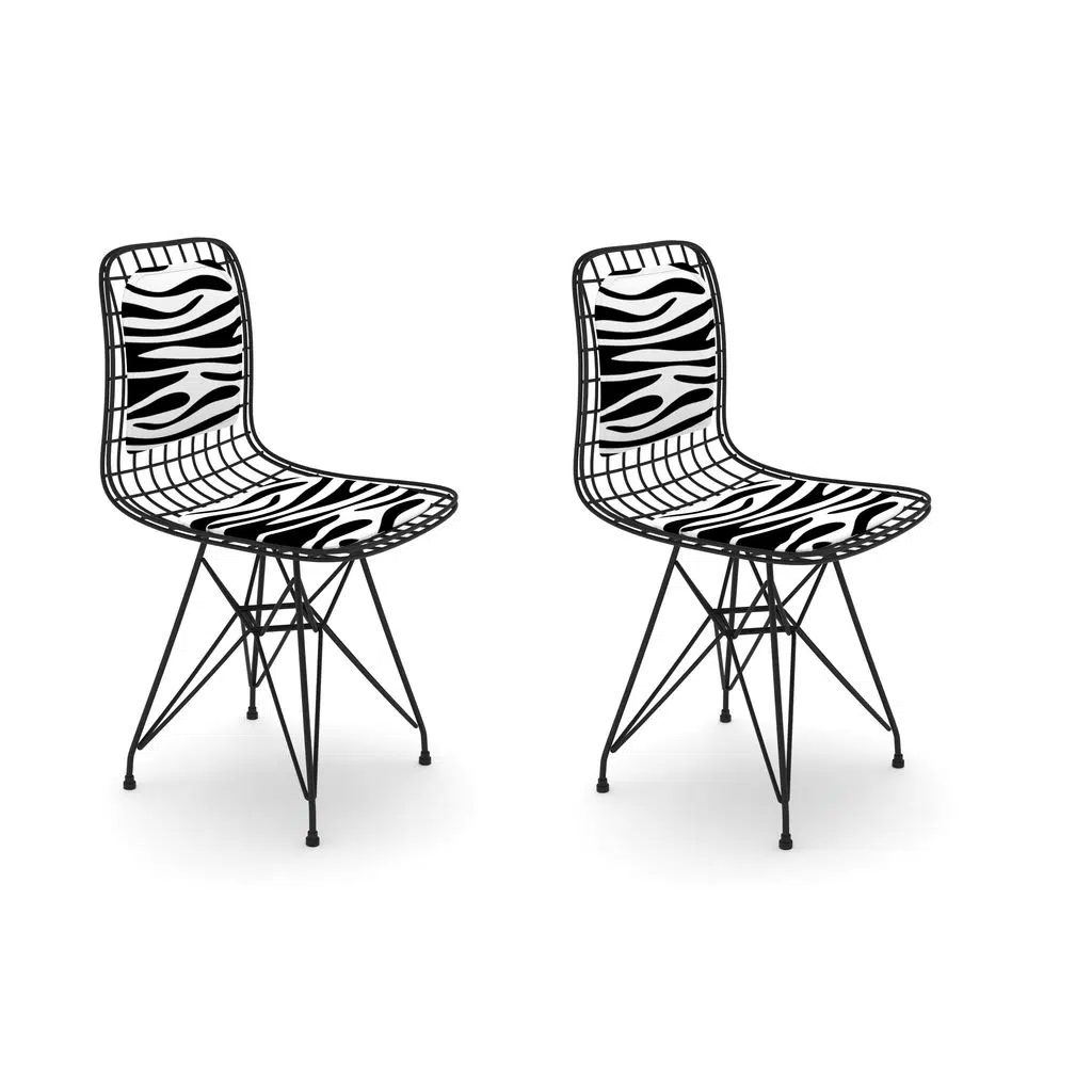 Knsz kafes tel sandalyesi 2 li mazlum syhbonar sırtminderli ofis cafe bahçe mutfak