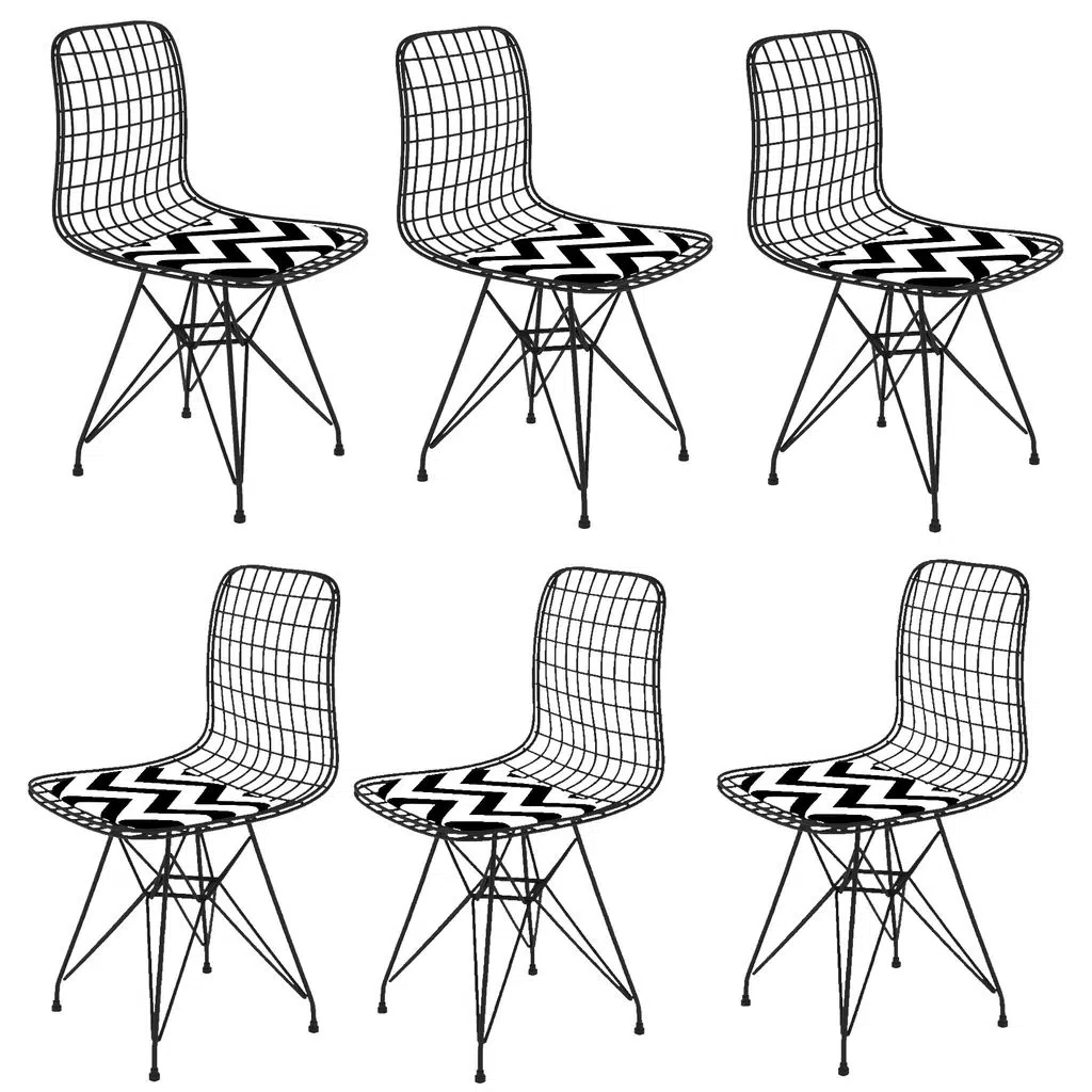 Knsz kafes tel sandalyesi 6 lı mazlum syhaldo ofis cafe bahçe mutfak