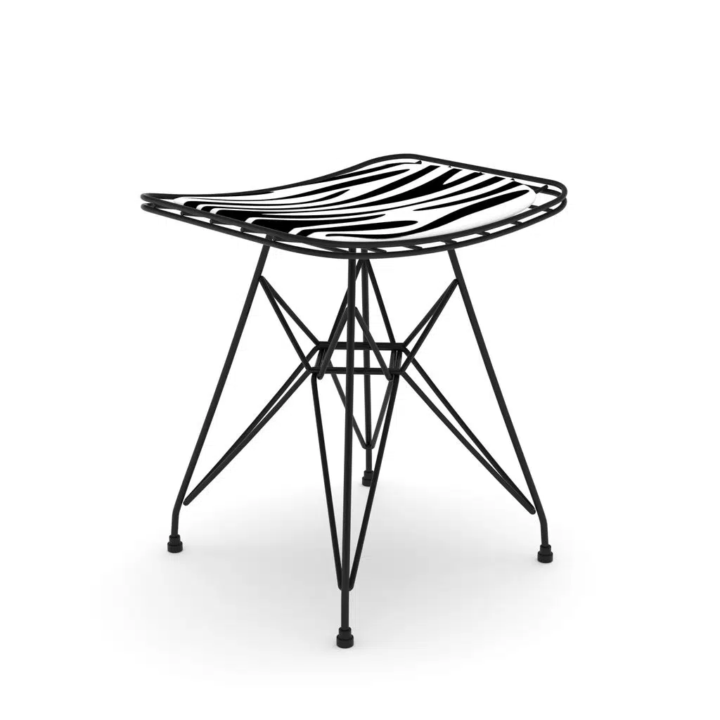 Knsz kafes tel sandalyesi taburesi 1 li mutlu syhbonar ofis cafe bahçe mutfak