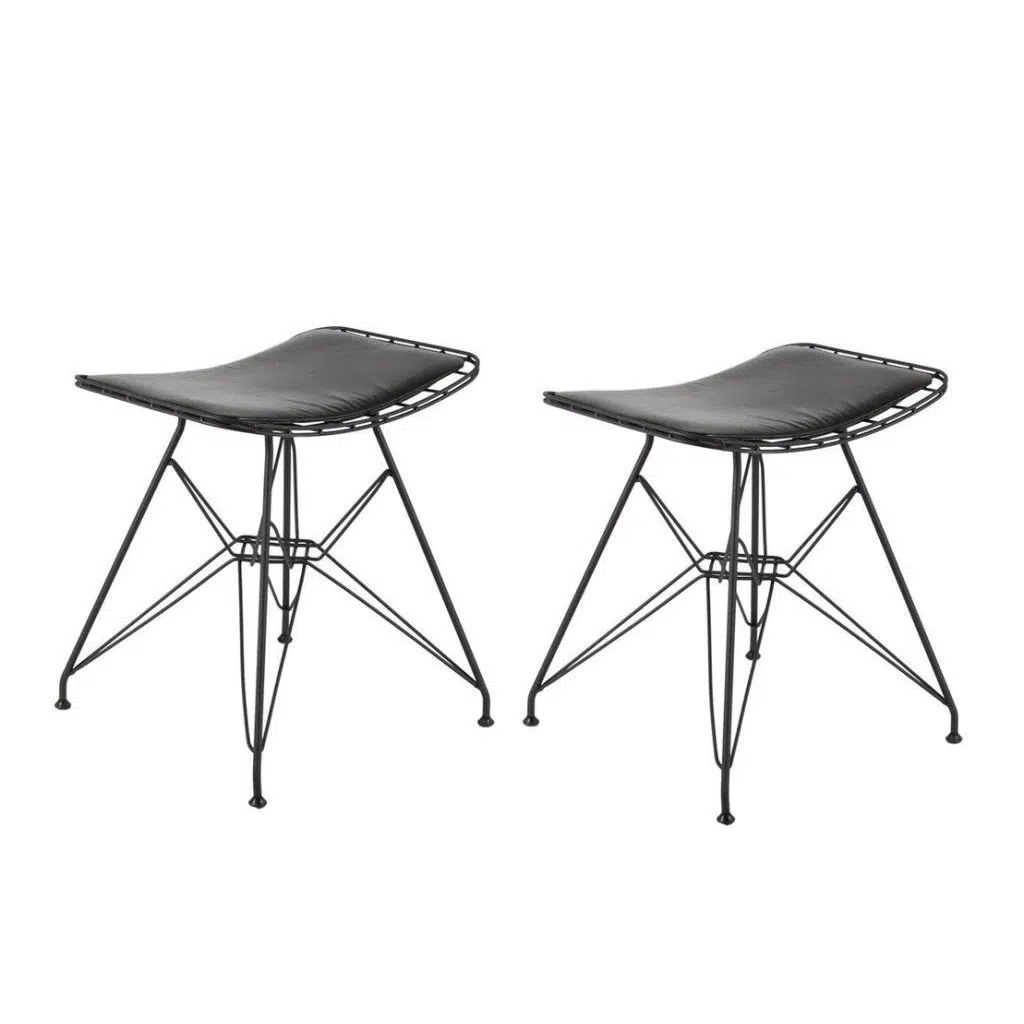 Knsz kafes tel sandalyesi taburesi 2 li mutlu syhsyh ofis cafe bahçe mutfak