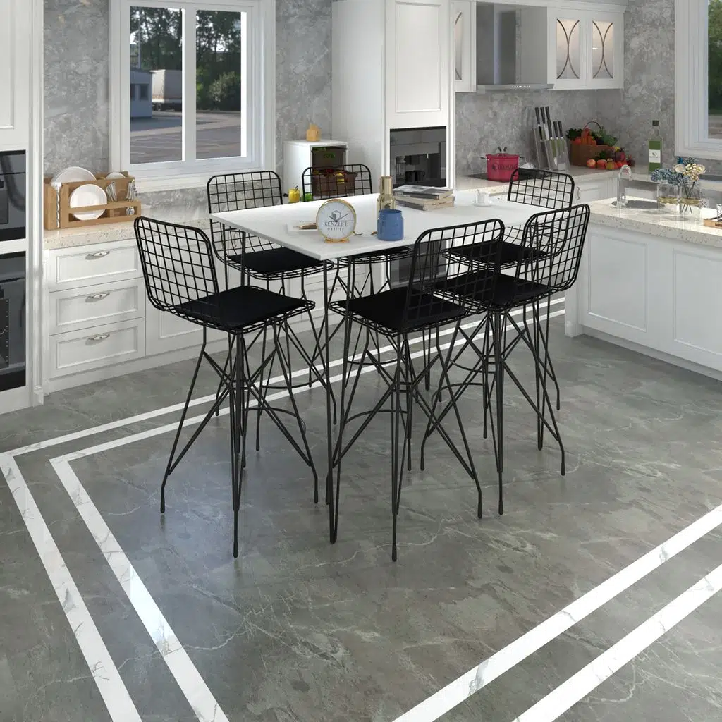 Knsz masa sandalye takımı hem105zengin byzsyh 130*090 6 sandalye syhsyh