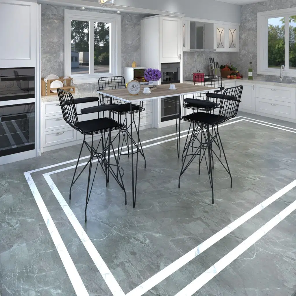 Knsz masa sandalye takımı hem105zengin crdsyh 100*070 4 sandalye syhsyh kolçaklı