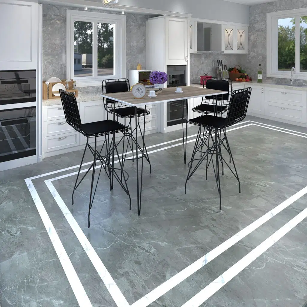 Knsz masa sandalye takımı hem105zengin crdsyh 130*070 4 sandalye syhsyh sırt minderli