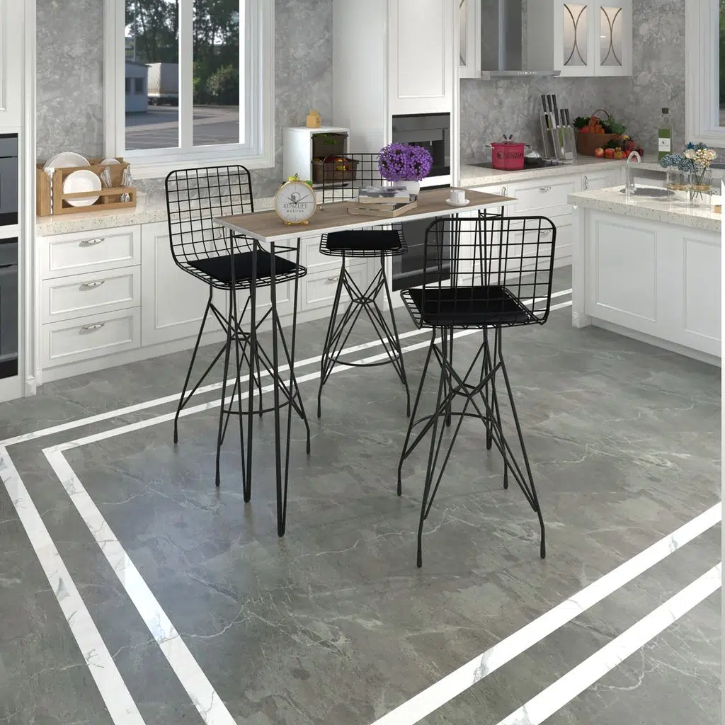 Knsz masa sandalye takımı hem105zengin crdsyh 140*040 3 sandalye syhsyh