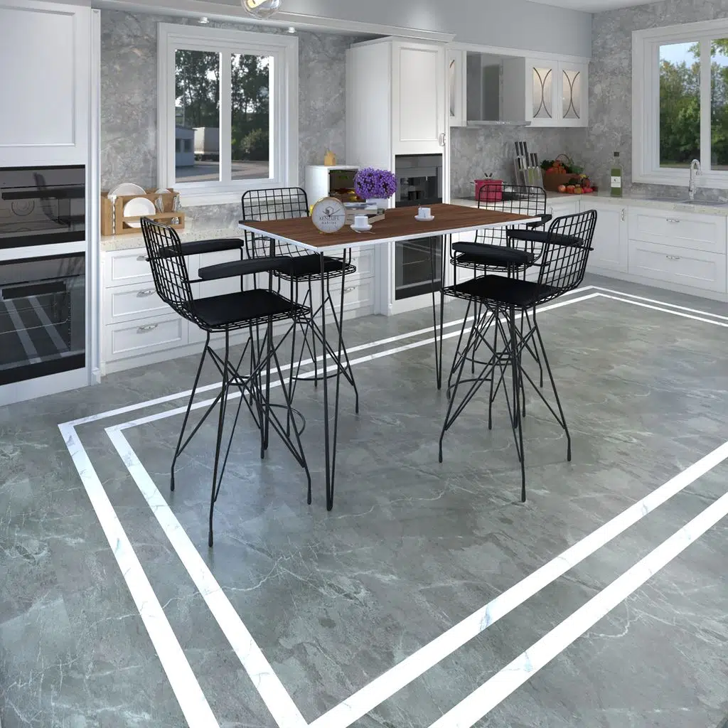 Knsz masa sandalye takımı hem105zengin cvzsyh 100*070 4 sandalye syhsyh kolçaklı