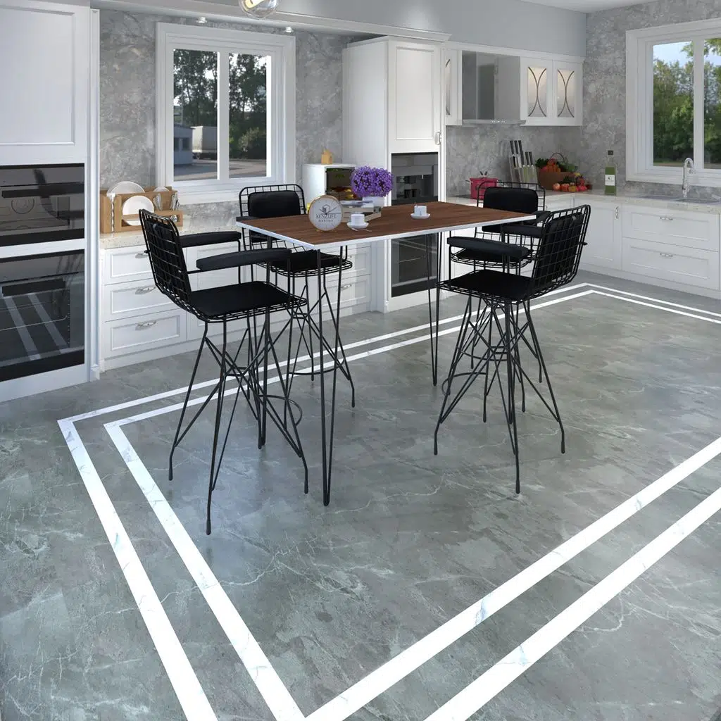 Knsz masa sandalye takımı hem105zengin cvzsyh 100*070 4 sandalye syhsyh kolçaklı sırt minderli