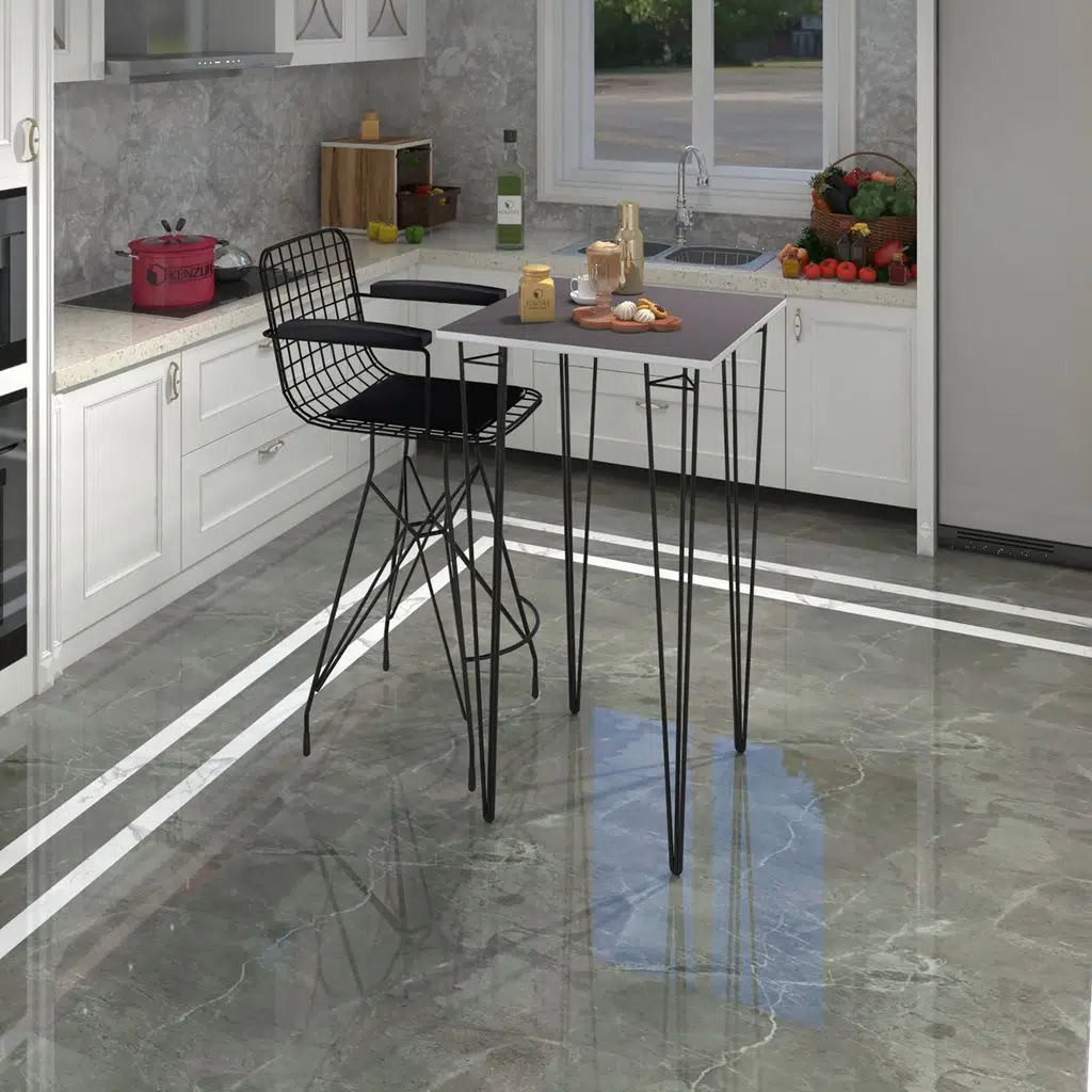 Knsz masa sandalye takımı hem105zengin grisyh 060*060 1 sandalye syhsyh kolçaklı