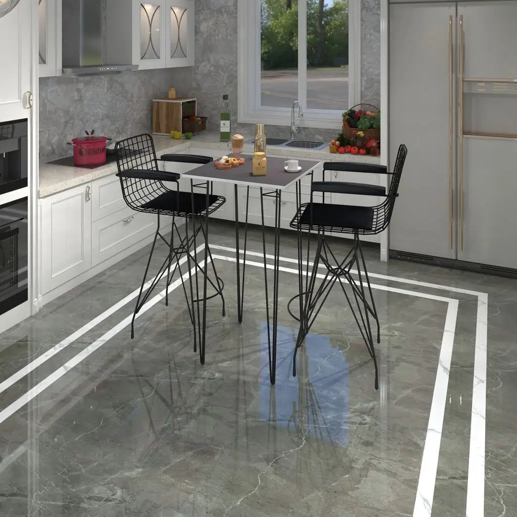 Knsz masa sandalye takımı hem105zengin grisyh 060*060 2 sandalye syhsyh kolçaklı