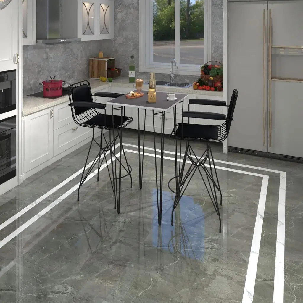 Knsz masa sandalye takımı hem105zengin grisyh 070*070 2 sandalye syhsyh kolçaklı sırt minderli