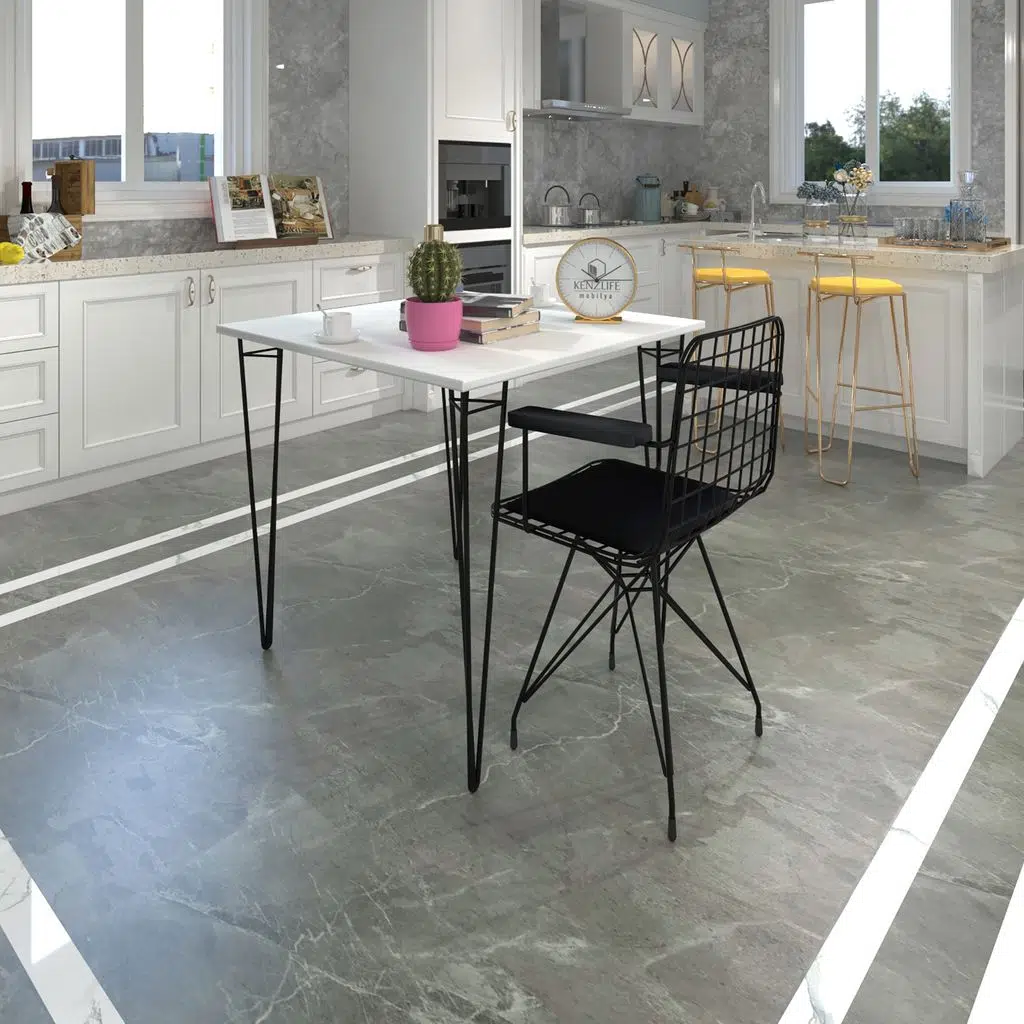 Knsz masa sandalye takımı hem75mazlum byzsyh 060*060 klç 1 sandalye syhsyh kolçaklı