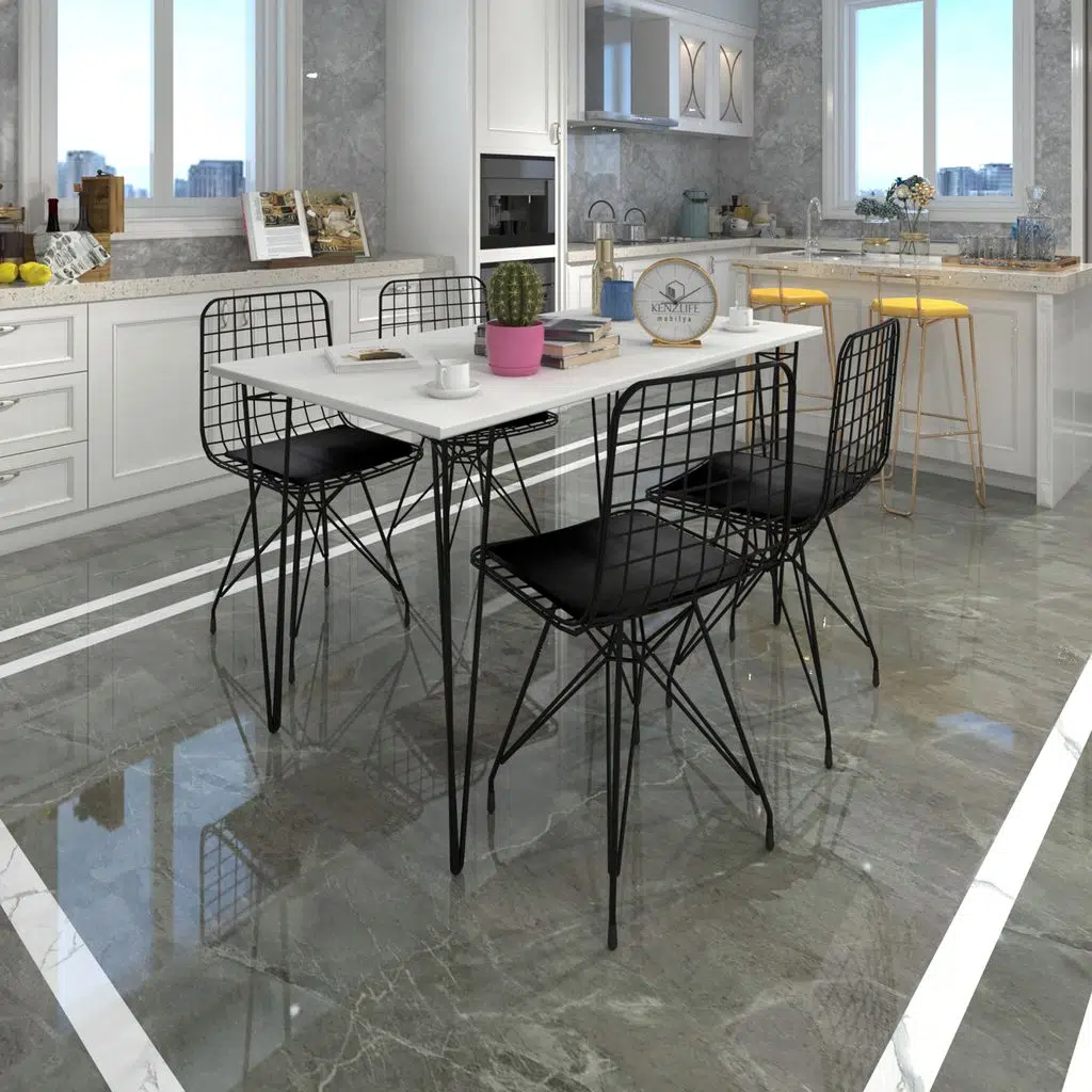 Knsz masa sandalye takımı hem75mazlum byzsyh 130*070 4 sandalye syhsyh