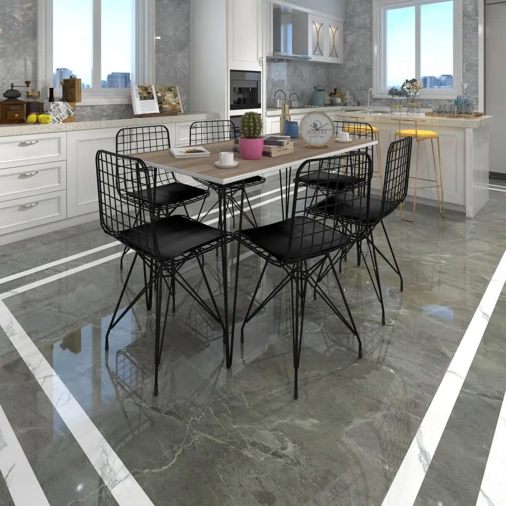 Knsz masa sandalye takımı hem75mazlum crdsyh 130*070 6 sandalye syhsyh