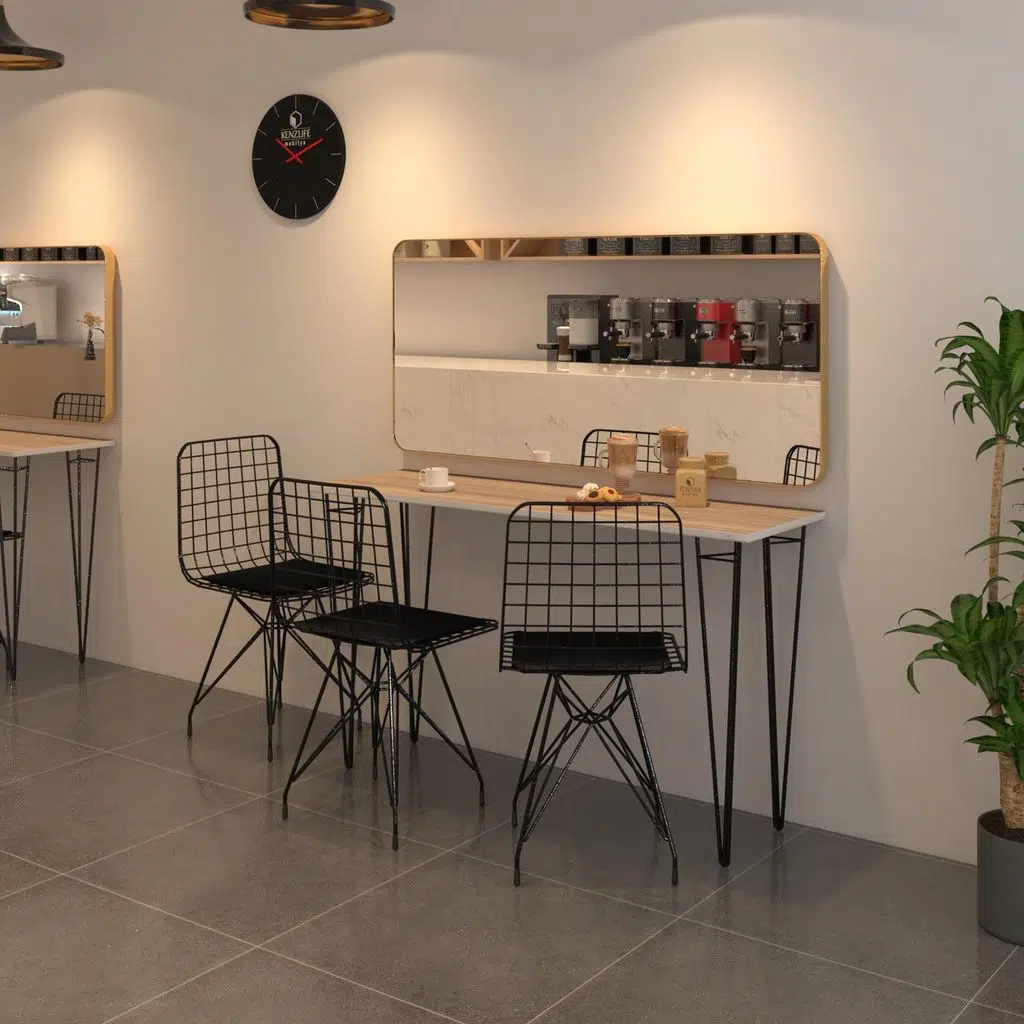 Knsz masa sandalye takımı hem75mazlum crdsyh 140*040 3 sandalye syhsyh