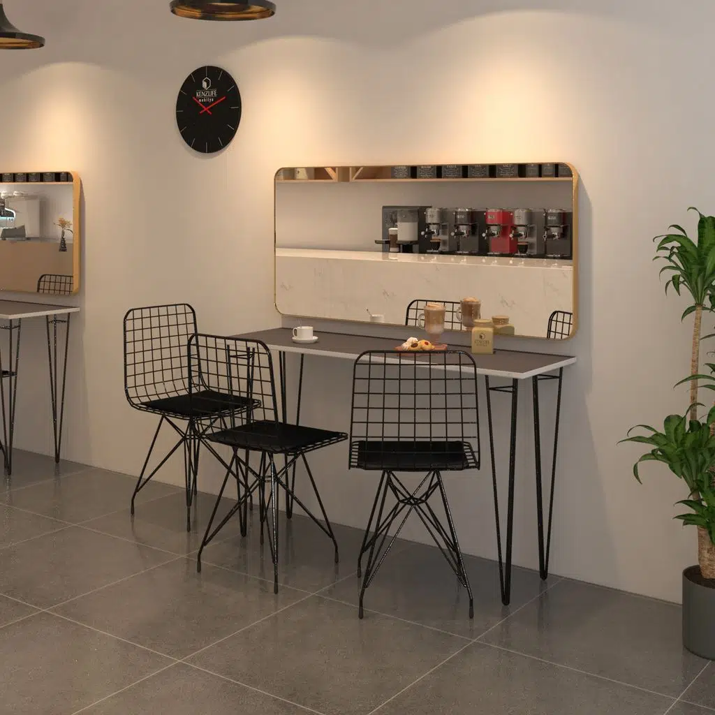 Knsz masa sandalye takımı hem75mazlum grisyh 120*040 3 sandalye syhsyh