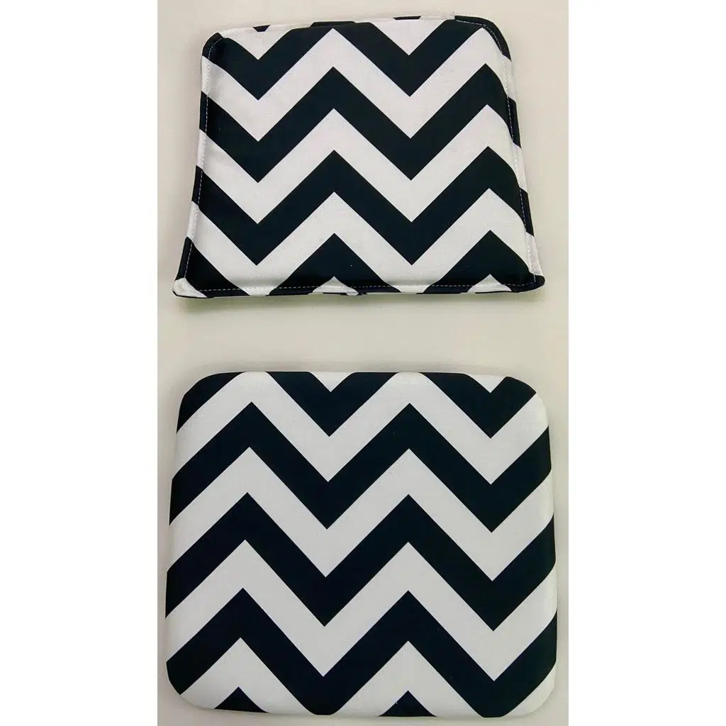 Knsz minder seti 1 li mazlum aldo kumaş oturma ve sırt tel sandalyesi minderi bir arada