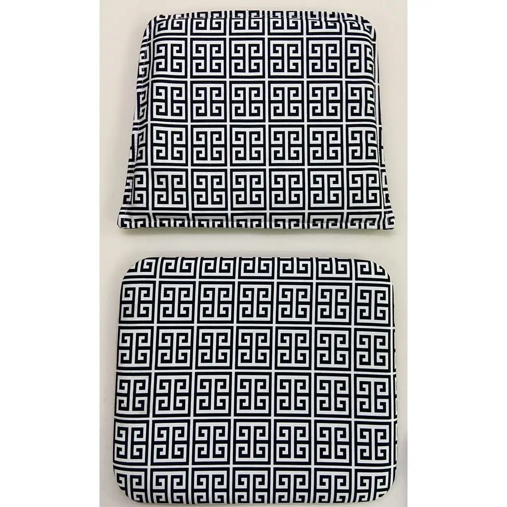 Knsz minder seti 1 li mazlum talen kumaş oturma ve sırt tel sandalyesi minderi bir arada