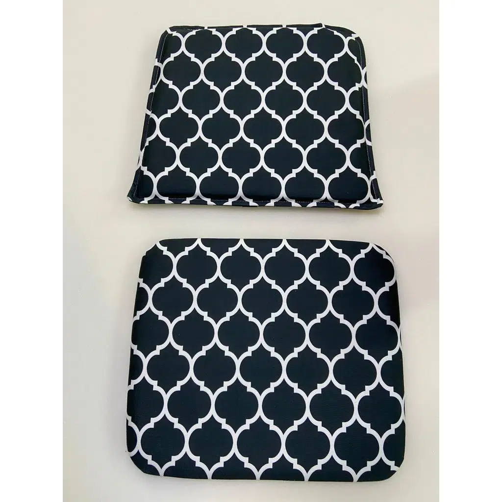 Knsz minder seti 1 li mazlum viona kumaş oturma ve sırt tel sandalyesi minderi bir arada