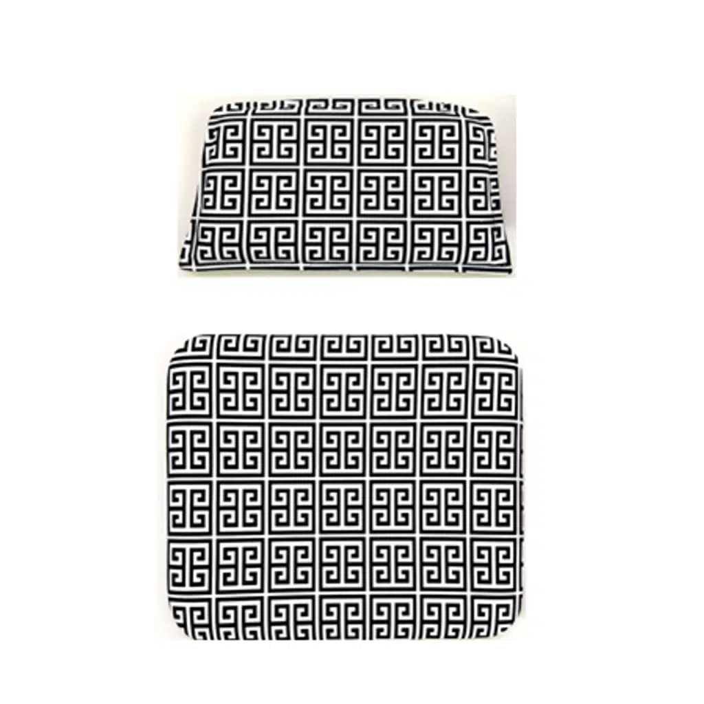 Knsz minder seti 1 li zng&mğr&uslu talen kumaş tel bar sandalyesi oturma ve sırt minderi set