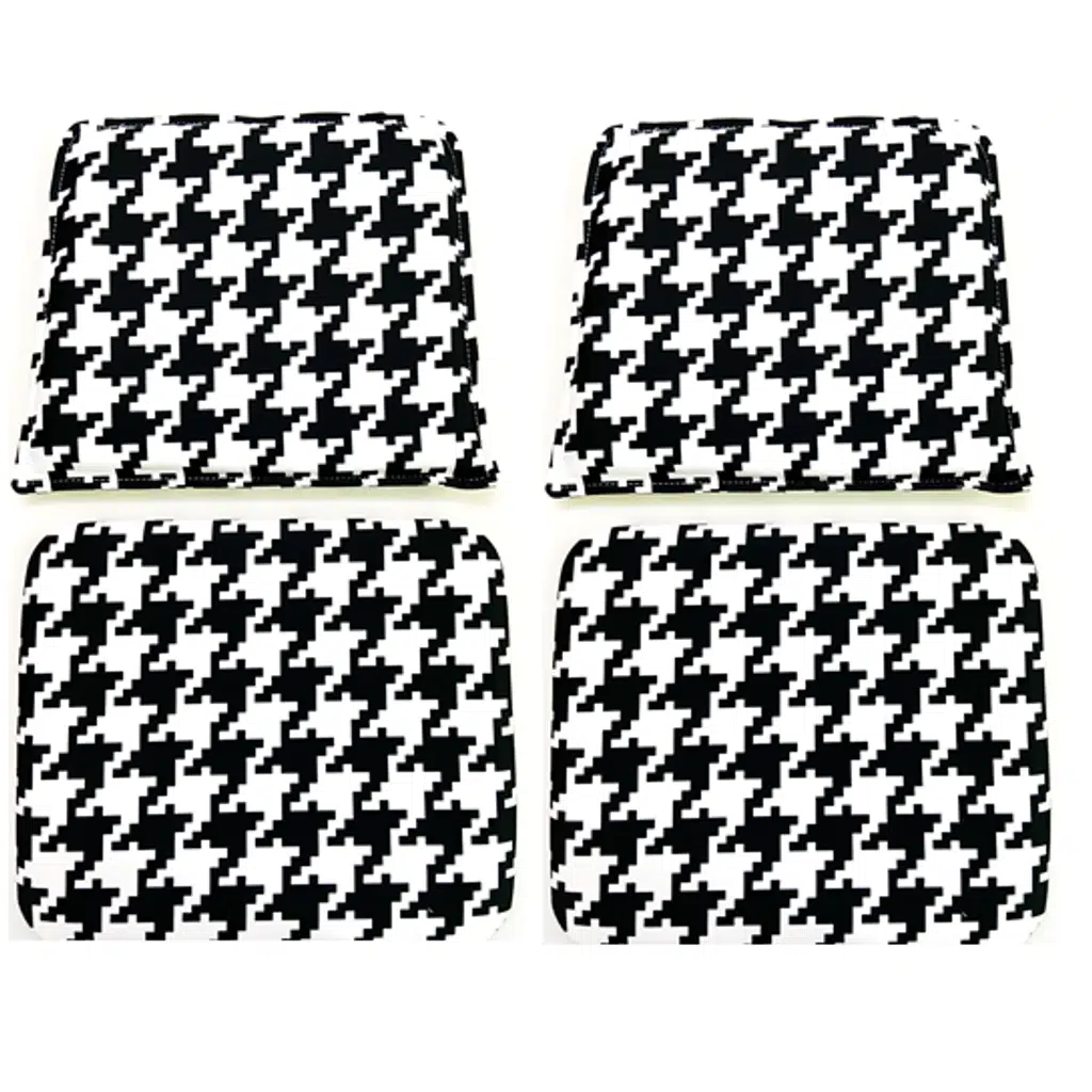 Knsz minder seti 2 li mazlum kono kumaş oturma ve sırt tel sandalyesi minderi bir arada