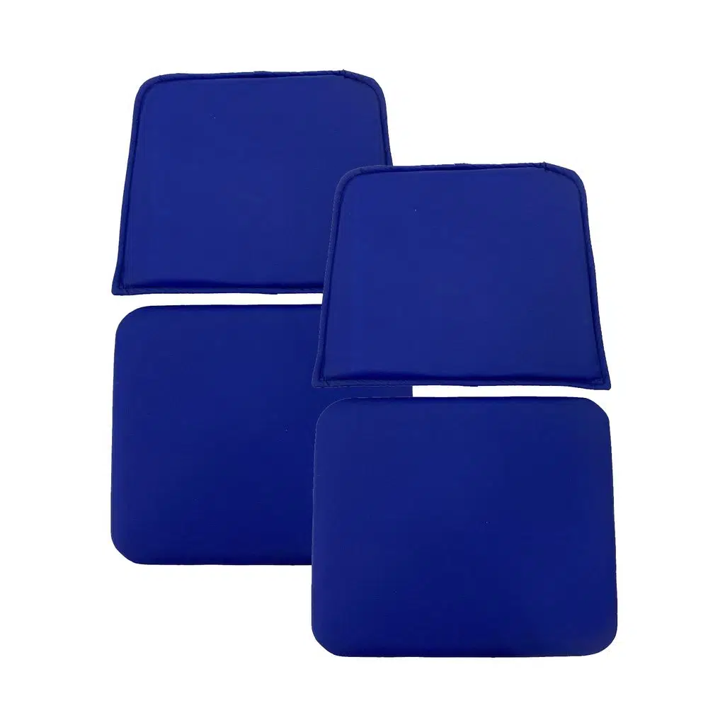 Knsz minder seti 2 li mazlum mvi suni deri oturma ve sırt tel sandalyesi minderi bir arada