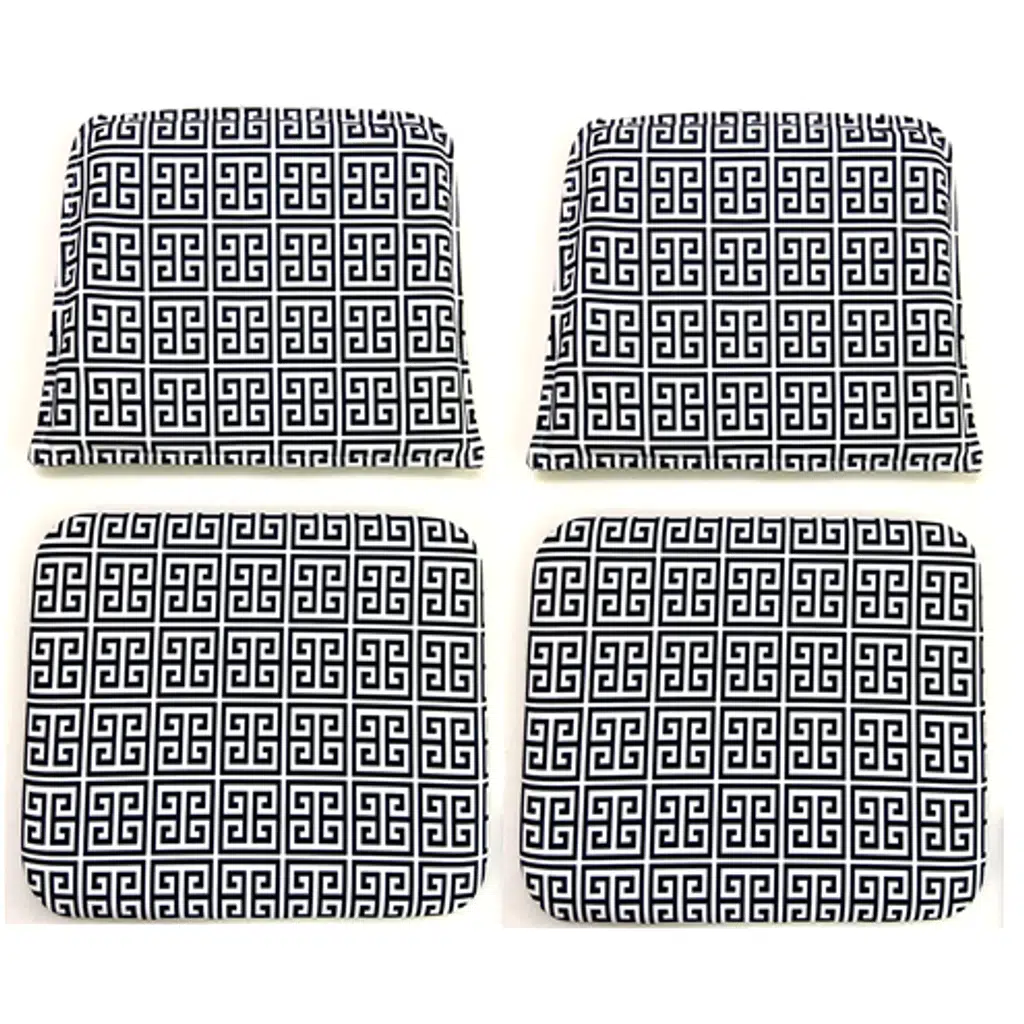 Knsz minder seti 2 li mazlum talen kumaş oturma ve sırt tel sandalyesi minderi bir arada