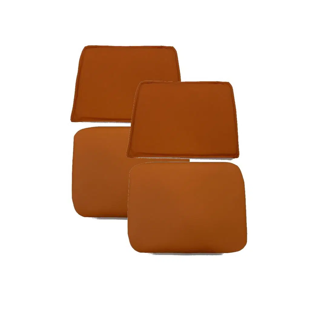 Knsz minder seti 2 li mazlum trn suni deri oturma ve sırt tel sandalyesi minderi bir arada