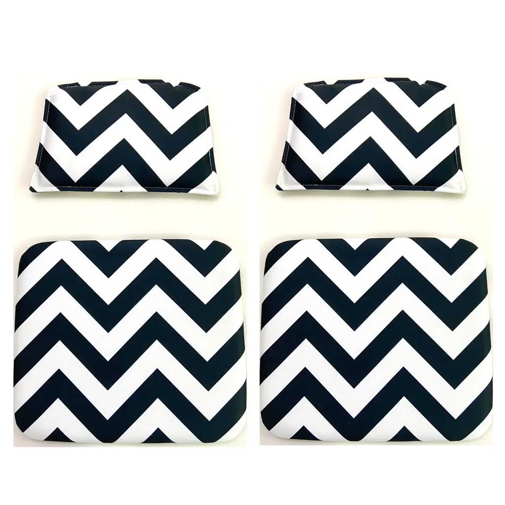 Knsz minder seti 2 li zng&mğr&uslu aldo kumaş tel bar sandalyesi oturma ve sırt minderi set