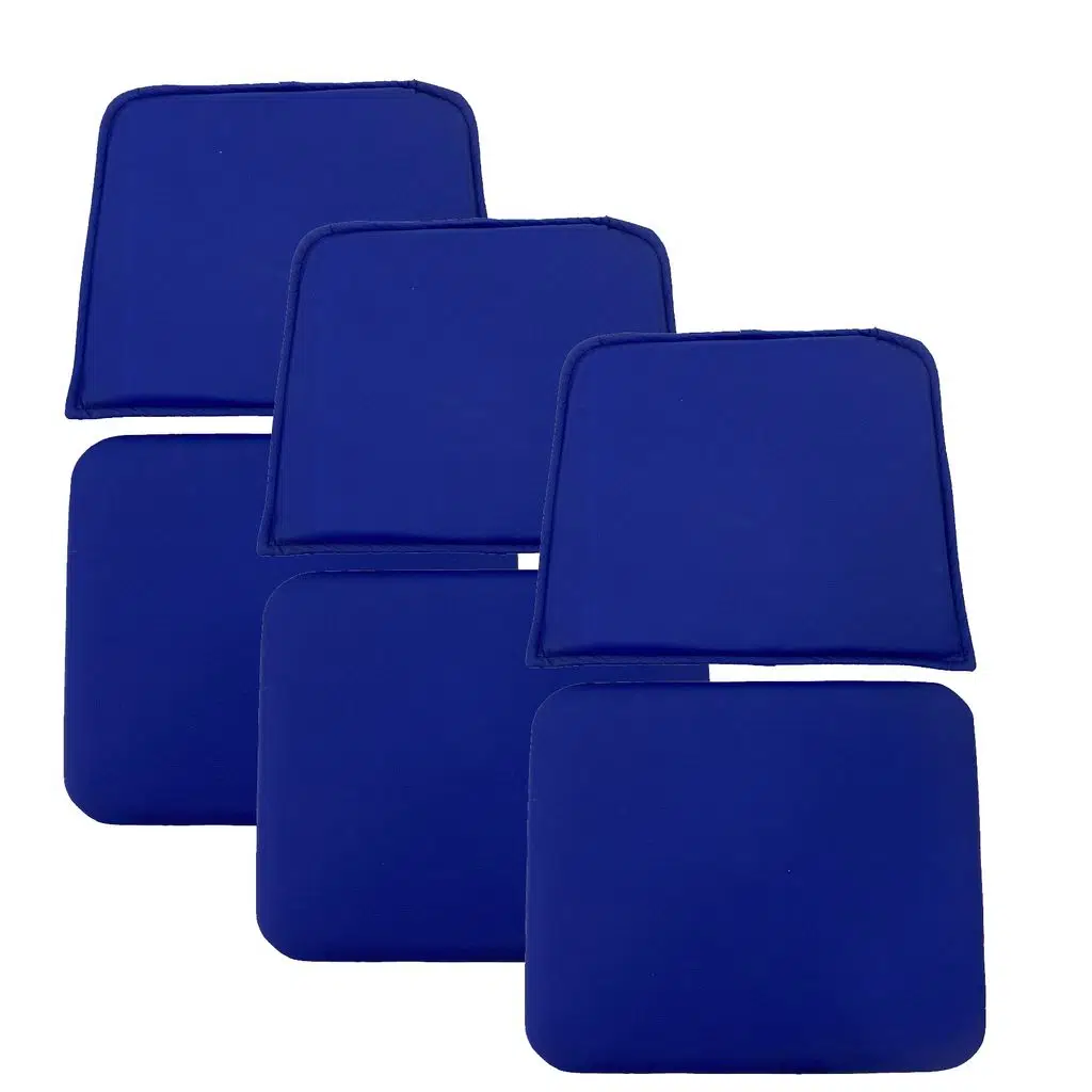 Knsz minder seti 3 lü mazlum mvi suni deri oturma ve sırt tel sandalyesi minderi bir arada