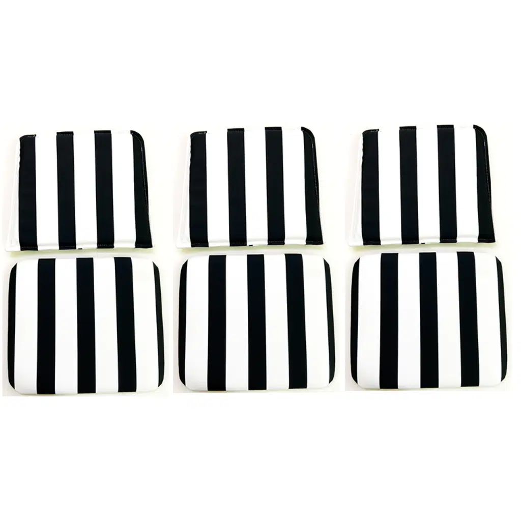 Knsz minder seti 3 lü mazlum tuan kumaş oturma ve sırt tel sandalyesi minderi bir arada