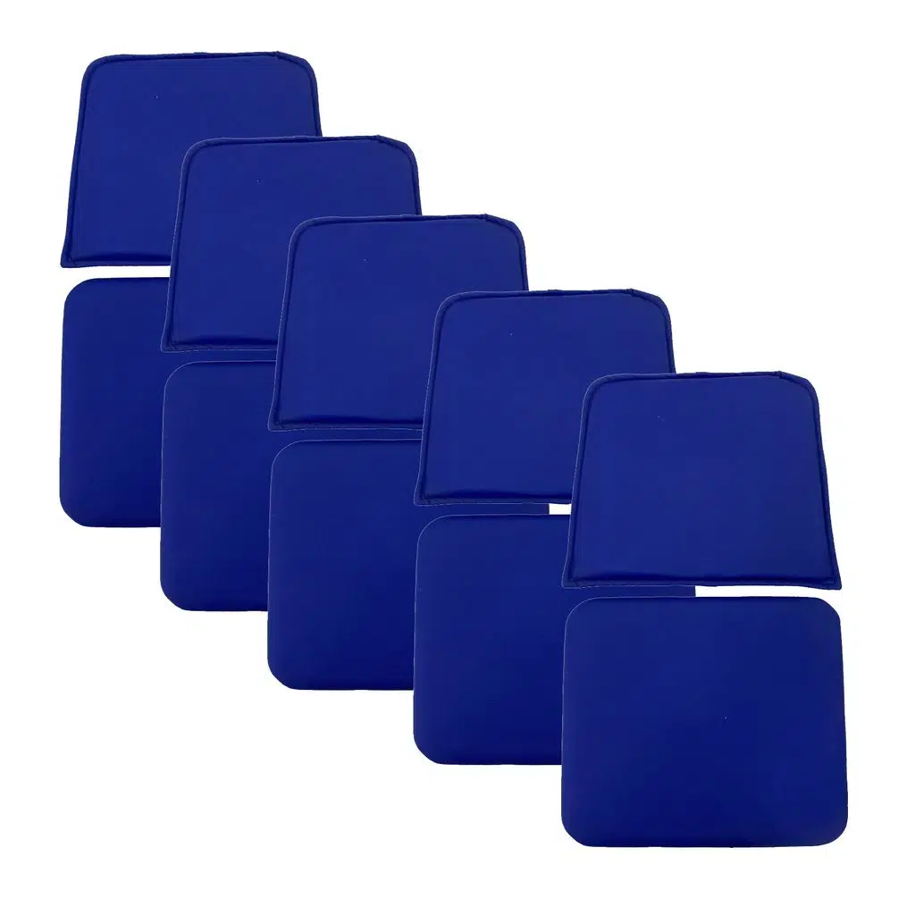 Knsz minder seti 5 li mazlum mvi suni deri oturma ve sırt tel sandalyesi minderi bir arada